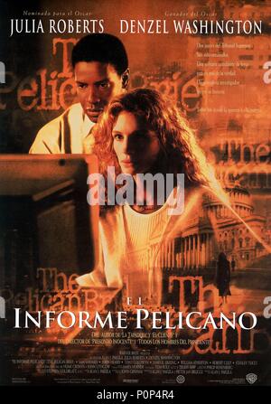 Original film title: THE PELICAN BRIEF. English title: THE PELICAN