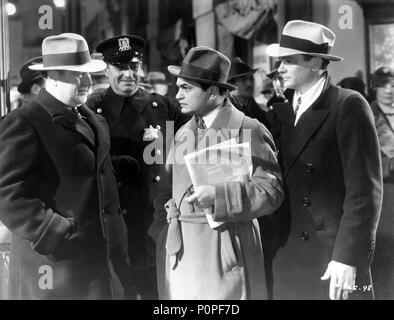 EDWARD G. ROBINSON THE LITTLE GIANT (1933 Stock Photo - Alamy