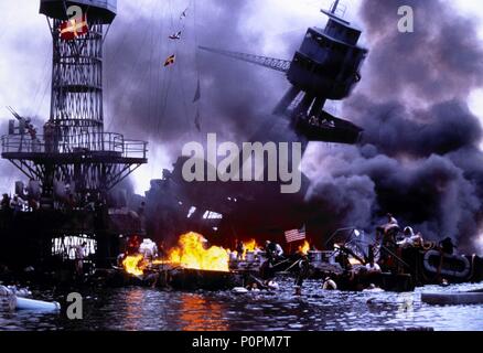 Original Film Title: PEARL HARBOR.  English Title: PEARL HARBOR.  Film Director: MICHAEL BAY.  Year: 2001. Credit: TOUCHSTONE PICTURES / COOPER, ANDREW / Album Stock Photo