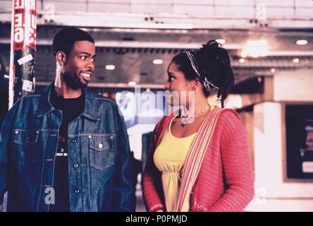 Original Film Title: DOWN TO EARTH.  English Title: DOWN TO EARTH.  Film Director: PAUL WEITZ; CHRIS WEITZ.  Year: 2001.  Stars: REGINA KING; CHRIS ROCK. Credit: PARAMOUNT PICTURES / LEE, DAVID / Album Stock Photo