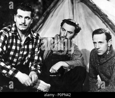 Original Film Title: FORTY-NINTH PARALLEL.  English Title: INVADERS, THE.  Film Director: MICHAEL POWELL.  Year: 1941.  Stars: LESLIE HOWARD; ANTON WALBROOK; LAURENCE OLIVIER. Credit: ORTUS FILMS/GENERAL FILM DISTRIBUTORS / Album Stock Photo