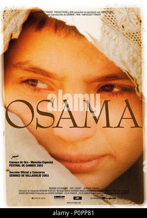 Original Film Title: OSAMA.  English Title: OSAMA.  Film Director: SIDDIQ BARMAK.  Year: 2003. Credit: BARMAK FILM/NHK/LEBROCQUY FRASER PRODUCTIONS / Album Stock Photo