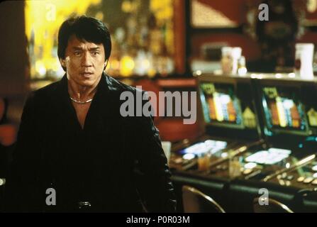 Original Film Title: RUSH HOUR 2.  English Title: RUSH HOUR 2.  Film Director: BRETT RATNER.  Year: 2001.  Stars: JACKIE CHAN. Credit: NEW LINE CINEMA / SOREL, PETER / Album Stock Photo