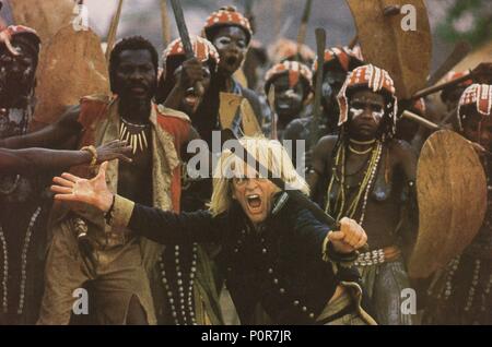 Original Film Title: COBRA VERDE.  English Title: SLAVE COAST.  Film Director: WERNER HERZOG.  Year: 1987.  Stars: KLAUS KINSKI. Credit: WERNER HERZOG FILMPRODUKTION / Album