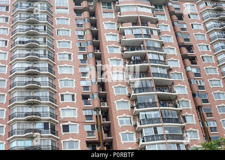 Nanjing, Jiangsu, China.  Modern Apartment Building. Stock Photo