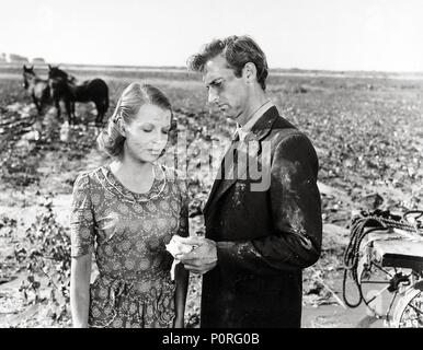 Original Film Title: SOUTHERNER, THE.  English Title: SOUTHERNER, THE.  Film Director: JEAN RENOIR.  Year: 1945.  Stars: BETTY FIELD; ZACHARY SCOTT. Credit: UNITED ARTISTS / Album Stock Photo