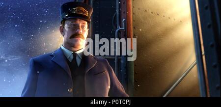 Original Film Title: THE POLAR EXPRESS.  English Title: THE POLAR EXPRESS.  Film Director: ROBERT ZEMECKIS.  Year: 2004.  Stars: TOM HANKS. Credit: WARNER BROS. PICTURES / Album Stock Photo