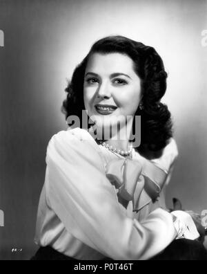 Stars: ANN RUTHERFORD. Stock Photo