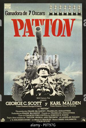Original Film Title: PATTON. English Title: PATTON. Film Director ...