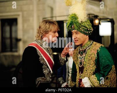 Original Film Title: SHANGHAI KNIGHTS.  English Title: SHANGHAI KNIGHTS.  Film Director: DAVID DOBKIN.  Year: 2003.  Stars: OWEN WILSON; JACKIE CHAN. Credit: TOUCHSTONE PICTURES / Album Stock Photo