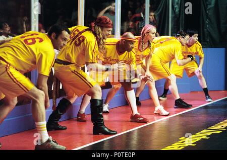 Original Film Title: DODGEBALL: A TRUE UNDERDOG STORY.  English Title: DODGEBALL: A TRUE UNDERDOG STORY.  Film Director: RAWSON MARSHALL THURBER.  Year: 2004.  Stars: CHRISTINE TAYLOR; STEPHEN ROOT; JUSTIN LONG; VINCE VAUGHN; ALAN TUDYK; CHRIS WILLIAMS. Credit: 20TH CENTURY FOX / BENNETT, TRACY / Album Stock Photo