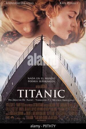 Original Film Title: TITANIC.  English Title: TITANIC.  Film Director: JAMES CAMERON.  Year: 1997. Credit: PARAMOUNT/20TH CENTURY FOX / Album Stock Photo