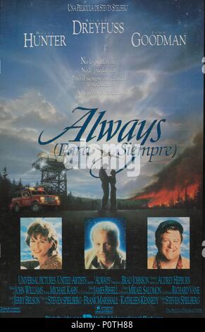 Original Film Title: ALWAYS.  English Title: ALWAYS.  Film Director: STEVEN SPIELBERG.  Year: 1989. Credit: UNIVERSAL PICTURES / Album Stock Photo