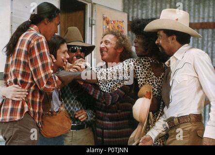 Original Film Title: STIR CRAZY.  English Title: STIR CRAZY.  Film Director: SIDNEY POITIER.  Year: 1980.  Stars: GENE WILDER; RICHARD PRYOR. Credit: COLUMBIA PICTURES / Album Stock Photo