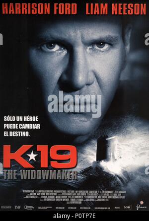 Original Film Title: K-19: THE WIDOWMAKER.  English Title: K-19: THE WIDOWMAKER.  Film Director: KATHRYN BIGELOW.  Year: 2002. Credit: PARAMOUNT PICTURES / Album Stock Photo