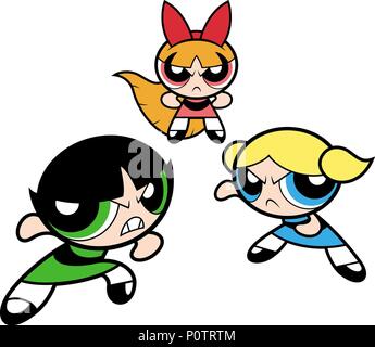 Original Film Title: THE POWERPUFF GIRLS.  English Title: THE POWERPUFF GIRLS.  Film Director: CRAIG MCCRACKEN.  Year: 2002. Credit: CARTOON NETWORK/WARNER BROS / Album Stock Photo