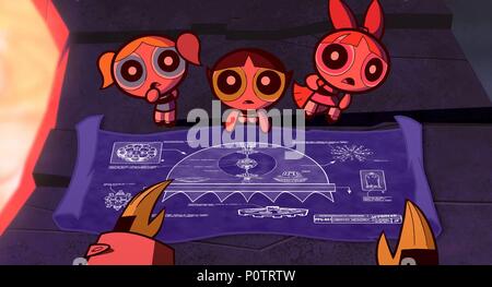 Original Film Title: THE POWERPUFF GIRLS.  English Title: THE POWERPUFF GIRLS.  Film Director: CRAIG MCCRACKEN.  Year: 2002. Credit: CARTOON NETWORK/WARNER BROS / Album Stock Photo