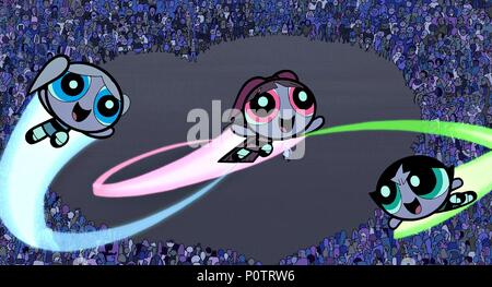 Original Film Title: THE POWERPUFF GIRLS.  English Title: THE POWERPUFF GIRLS.  Film Director: CRAIG MCCRACKEN.  Year: 2002. Credit: CARTOON NETWORK/WARNER BROS / Album Stock Photo