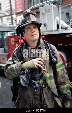 Original Film Title: LADDER 49.  English Title: LADDER 49.  Film Director: JAY RUSSELL.  Year: 2004.  Stars: JOHN TRAVOLTA. Credit: TOUCHSTONE PICTURES / Album Stock Photo