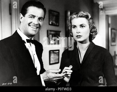 Robert Cummings & Grace Kelly Film: Dial M For Murder (1954) Characters ...