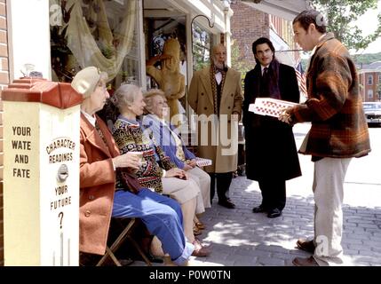 Original Film Title: MR. DEEDS.  English Title: MR. DEEDS.  Film Director: STEVEN BRILL.  Year: 2002.  Stars: ADAM SANDLER; PETER GALLAGHER. Credit: COLUMBIA PICTURES / Album Stock Photo