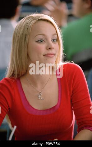 Original Film Title: MEAN GIRLS.  English Title: MEAN GIRLS.  Film Director: MARK WATERS.  Year: 2004.  Stars: RACHEL MCADAMS. Credit: PARAMOUNT PICTURES / Album Stock Photo