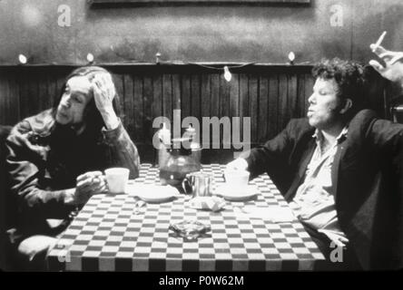 Original Film Title: COFFEE AND CIGARETTES.  English Title: COFFEE AND CIGARETTES.  Film Director: JIM JARMUSCH.  Year: 2003.  Stars: TOM WAITS; IGGY POP. Credit: UNITED ARTISTS / Album Stock Photo