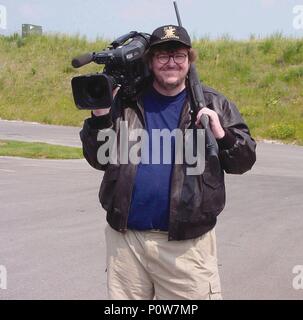 Original Film Title: BOWLING FOR COLUMBINE.  English Title: BOWLING FOR COLUMBINE.  Film Director: MICHAEL MOORE.  Year: 2002.  Stars: MICHAEL MOORE. Credit: METRO GOLDWYN MAYER / Album Stock Photo