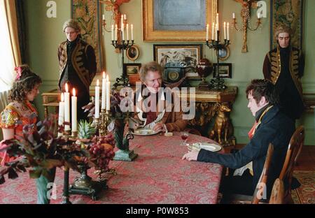 Original Film Title: VANITY FAIR.  English Title: VANITY FAIR.  Film Director: MIRA NAIR.  Year: 2004.  Stars: JIM BROADBENT; JONATHAN RHYS MEYERS; SOPHIA HUNTER. Credit: FOCUS FEATURES / Album Stock Photo