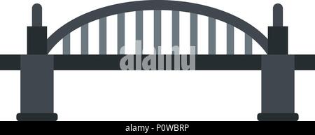 Bridge icon isolated Stock Vector