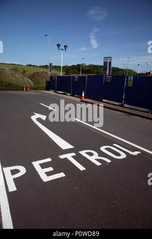 Tesco site at Undergate Rd, Dinnington, Sheffield S25 2PF Stock Photo