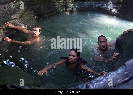 Original Film Title: THE RUNDOWN.  English Title: THE RUNDOWN.  Film Director: PETER BERG.  Year: 2003.  Stars: ROSARIO DAWSON; THE ROCK; SEANN WILLIAM SCOTT. Credit: UNIVERSAL PICTURES / Album Stock Photo