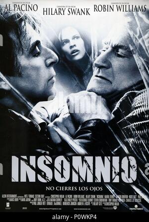 Original Film Title: INSOMNIA. English Title: INSOMNIA. Film Director ...