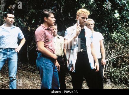 Original Film Title: STAND BY ME.  English Title: STAND BY ME.  Film Director: ROB REINER.  Year: 1986.  Stars: KIEFER SUTHERLAND. Credit: COLUMBIA PICTURES / Album Stock Photo