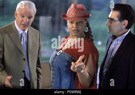 Original Film Title: BRINGING DOWN THE HOUSE.  English Title: BRINGING DOWN THE HOUSE.  Film Director: ADAM SHANKMAN.  Year: 2003.  Stars: EUGENE LEVY; QUEEN LATIFAH; STEVE MARTIN. Credit: TOUCHSTONE PICTURES / EMERSON, SAM / Album Stock Photo