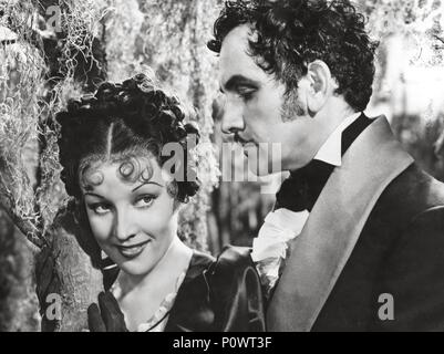 Original Film Title: THE BUCCANEER.  English Title: THE BUCCANEER.  Film Director: CECIL B DEMILLE.  Year: 1938.  Stars: FREDRIC MARCH; FRANCISKA GAAL. Credit: PARAMOUNT PICTURES / Album Stock Photo