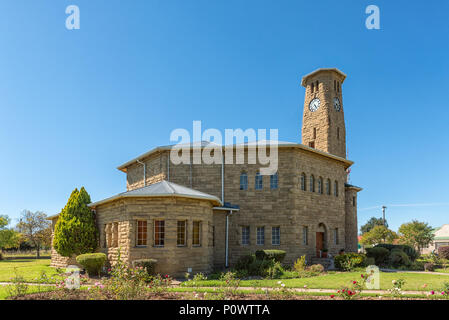 ELLIOT, SOUTH AFRICA - MARCH 28, 2018: The historic Dutch Reformed Church in Elliot in the Eastern Cape Province Stock Photo