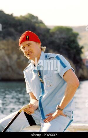 Original Film Title: THE LIFE AQUATIC WITH STEVE ZISSOU.  English Title: THE LIFE AQUATIC WITH STEVE ZISSOU.  Film Director: WES ANDERSON.  Year: 2004.  Stars: OWEN WILSON. Credit: TOUCHSTONE PICTURES / Album Stock Photo