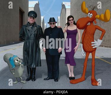 Original Film Title: THE ADVENTURES OF ROCKY & BULLWINKLE.  English Title: THE ADVENTURES OF ROCKY & BULLWINKLE.  Film Director: DES MCANUFF.  Year: 2000.  Stars: ROBERT DE NIRO; RENE RUSSO; JASON ALEXANDER. Credit: UNIVERSAL / Album Stock Photo