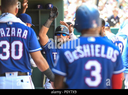 Houston Astros mascot, Orbit, shoots tshirts into the crowd in the middle  of the fifth inning against the Seattle Mariners, Wednesday, May 4, 2022,  in Stock Photo - Alamy