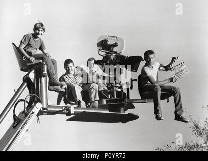 Original Film Title: STAND BY ME.  English Title: STAND BY ME.  Film Director: ROB REINER.  Year: 1986.  Stars: JERRY O'CONNELL; RIVER PHOENIX; COREY FELDMAN; WIL WHEATON. Credit: COLUMBIA PICTURES / Album Stock Photo