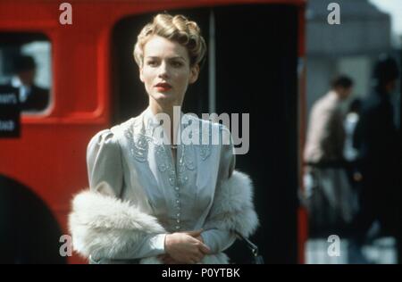 Original Film Title: ENIGMA.  English Title: ENIGMA.  Film Director: MICHAEL APTED.  Year: 2001.  Stars: SAFFRON BURROWS. Copyright: Editorial inside use only. This is a publicly distributed handout. Access rights only, no license of copyright provided. Mandatory authorization to Visual Icon (www.visual-icon.com) is required for the reproduction of this image. Credit: JAGGED FILMS/INTERMEDIA FILM EQUITIES/BROADWAY PICT/SENATOR / Album Stock Photo