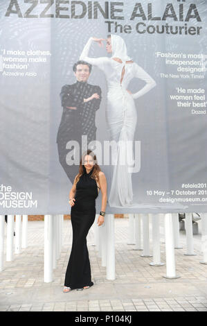 Azzedine Alaia: The Couturier exhibition opening evening held at the Design Museum  Featuring: Kimberlegh Gelber Where: London, United Kingdom When: 09 May 2018 Credit: WENN.com Stock Photo