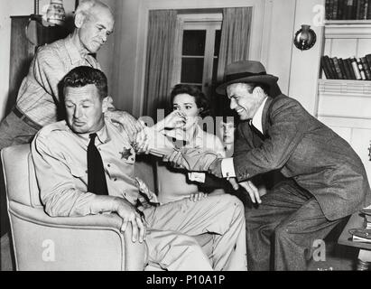 SUDDENLY 1954 United Artists film with Frank Sinatra at left and