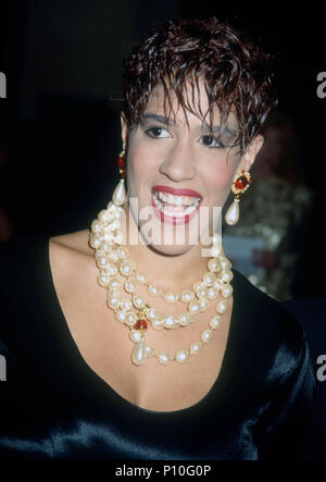 BEVERLY HILLS, CA - SEPTEMBER 07: Actress Rain Pryor attends the CBS Television Tribute Special 'A Party For Richard Pryor' on September 7, 1991 at the Beverly Hilton Hotel in Beverly Hills, California. Photo by Barry King/Alamy Stock Photo Stock Photo