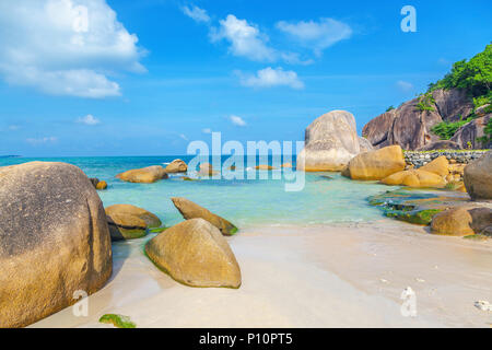 Crystal Bay on the island of Koh Samui in Thailand Stock Photo