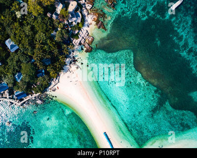 Koh NangYuan Island off of Koh Tao, Thailand Stock Photo