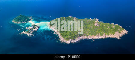 Koh NangYuan Island off of Koh Tao, Thailand Stock Photo