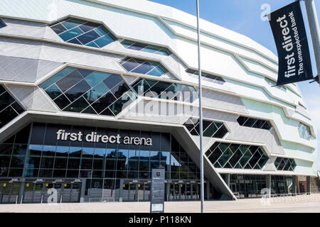 First Direct Arena, Leeds, West Yorkshire, England, UK Stock Photo