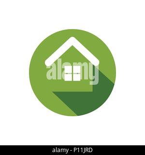 Green house icon, clipart Stock Vector